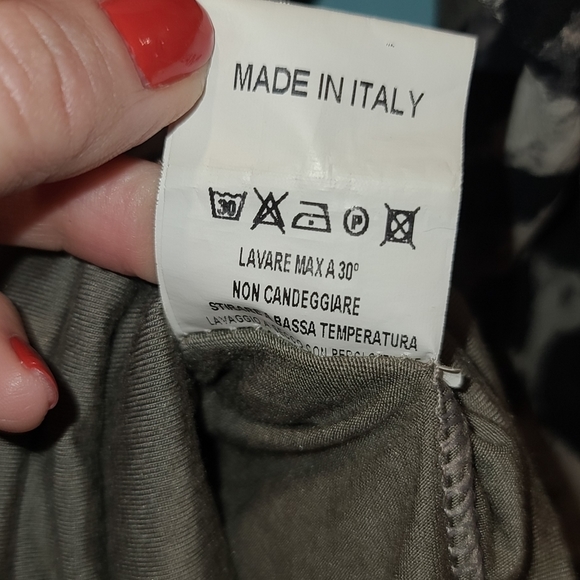 GUARAPO animal print Colorblock mini dress, M - Picture 9 of 13